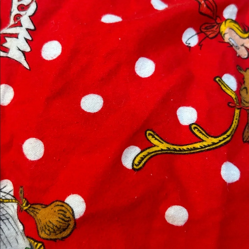 Pottery Barn Teen Dr. Suess Grinch Sheets Size Full